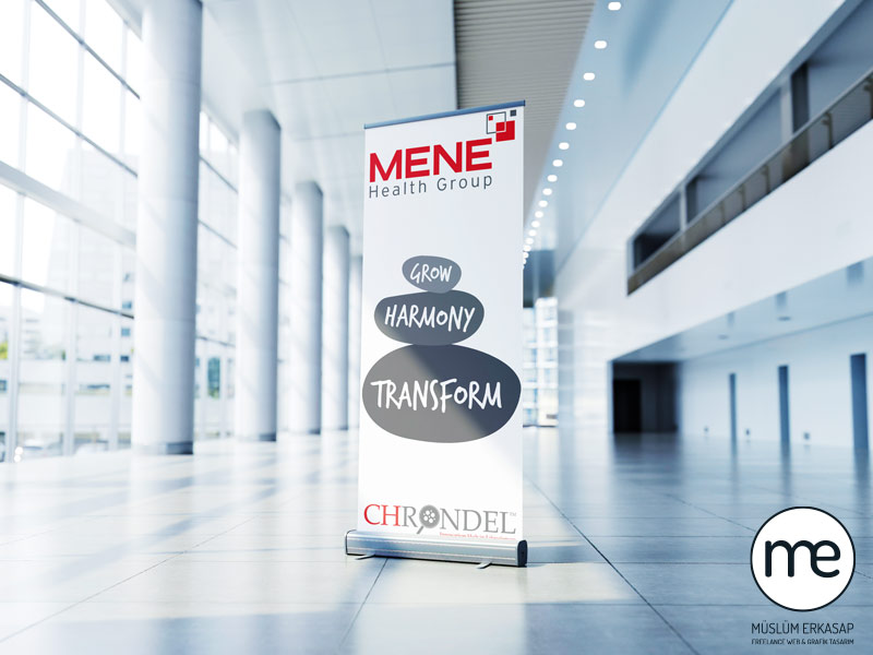 MENE Health Group - Roll-Up Tasarımı
